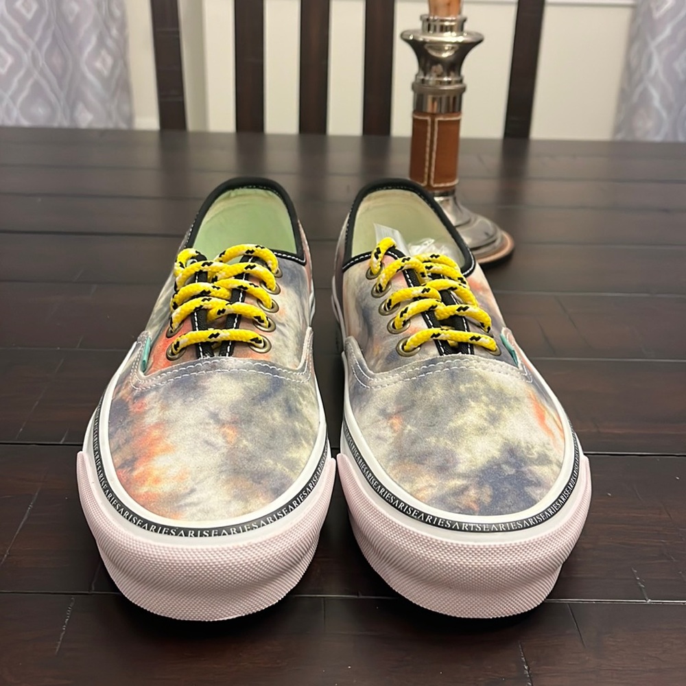 Vans OG Authentic Lx Aries Trip Art Shoes Sneakers new Tie Dye Mens Women’s - Picture 5 of 13